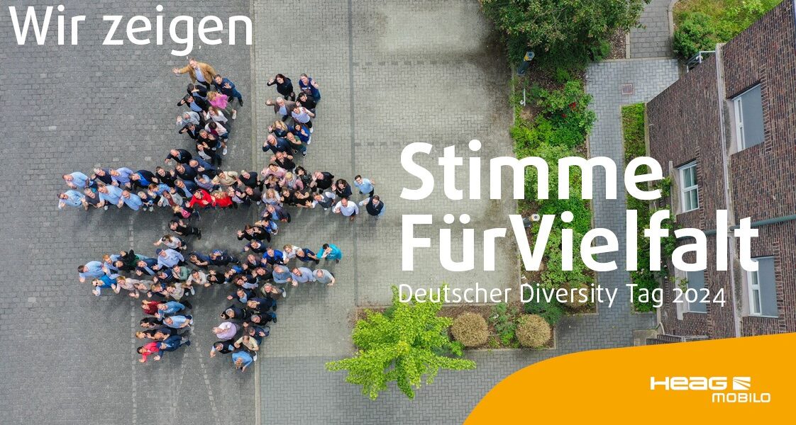 Header Bild HEAG mobilo beteiligt sich am Deutschen Diversity Tag