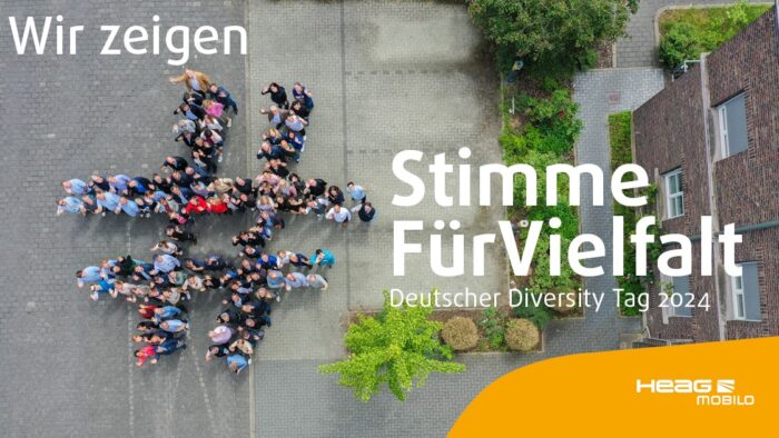 HEAG mobilo beteiligt sich am Deutschen Diversity Tag