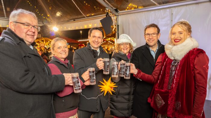 Der Darmstädter Weihnachtsmarkt ist eröffnet!